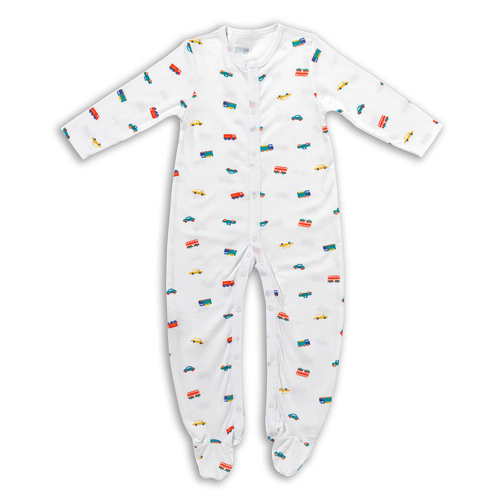 Pack de 2 pijamas para bebé de algódon orgánico_Coches_3_443