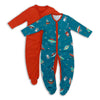 Pack de 2 pijamas para bebé de algódon orgánico_Space_1_443