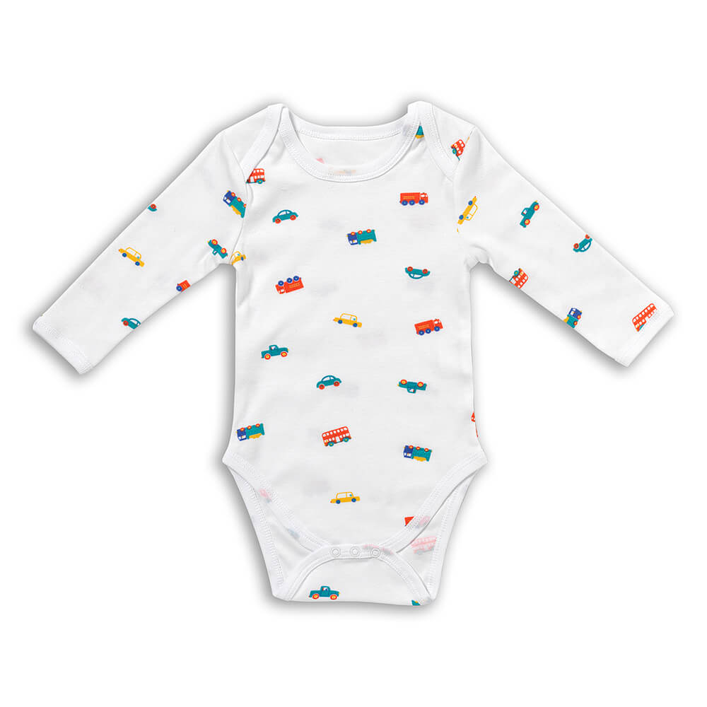Pack de 3 bodies para bebé manga larga de algódon orgánico_Coches_4_434