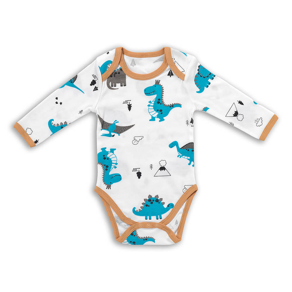 Pack de 3 bodies para bebé manga larga de algódon orgánico_Jurassic_4_434
