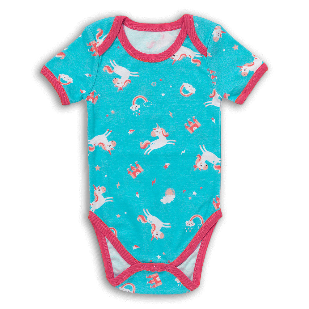 Pack de 5 bodies para bebé manga corta de algodón orgánico_Unicorno_6_430