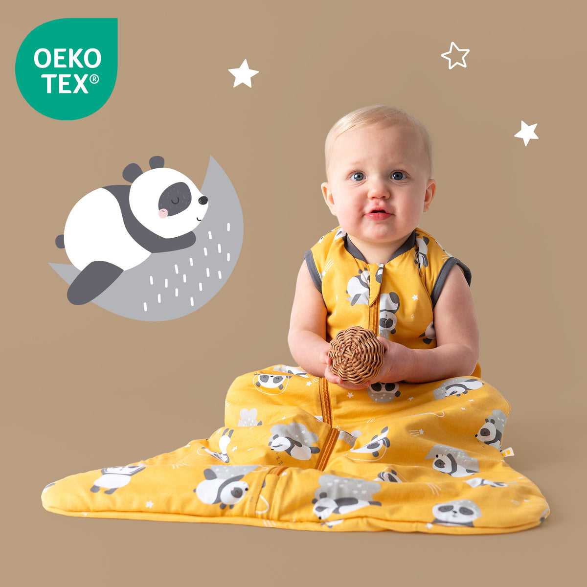 Saco de dormir para bebé, 1.0 TOG
