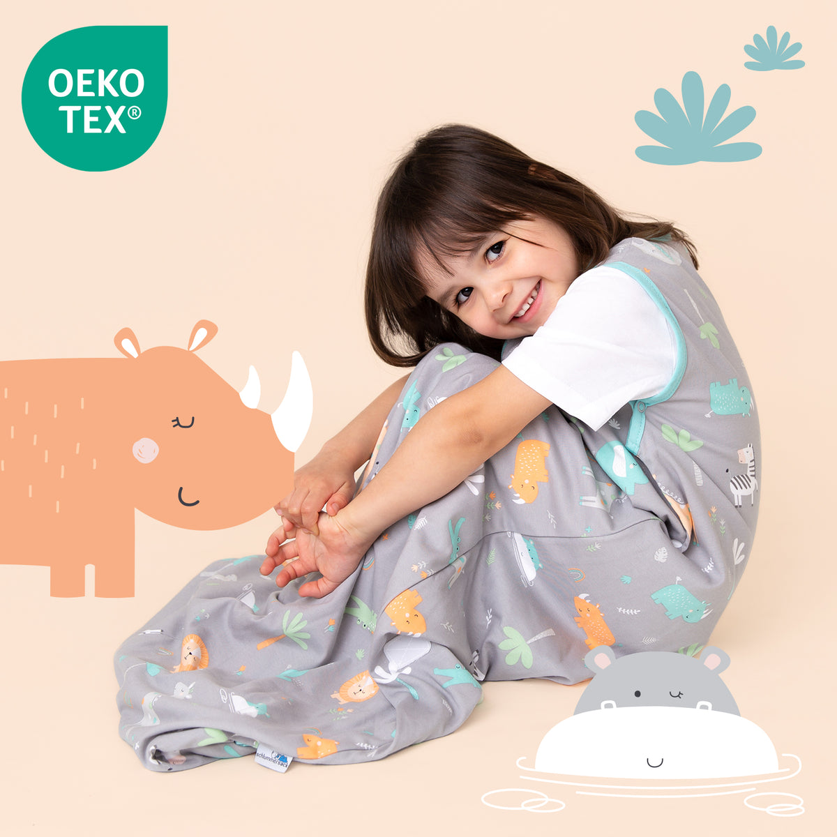 Saco de dormir para bebé, 1.0 TOG