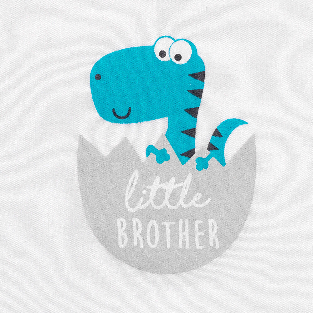 Body para bebé con mensaje de algodón orgánico_Little Brother_2_431