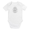 Body para bebé con mensaje de algodón orgánico_I Love My Daddy_1_431
