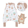Saco de dormir con pies y suelas antideslizantes y mangas 1.0 TOG_Oso Explorador_Delantero con sisa_1182