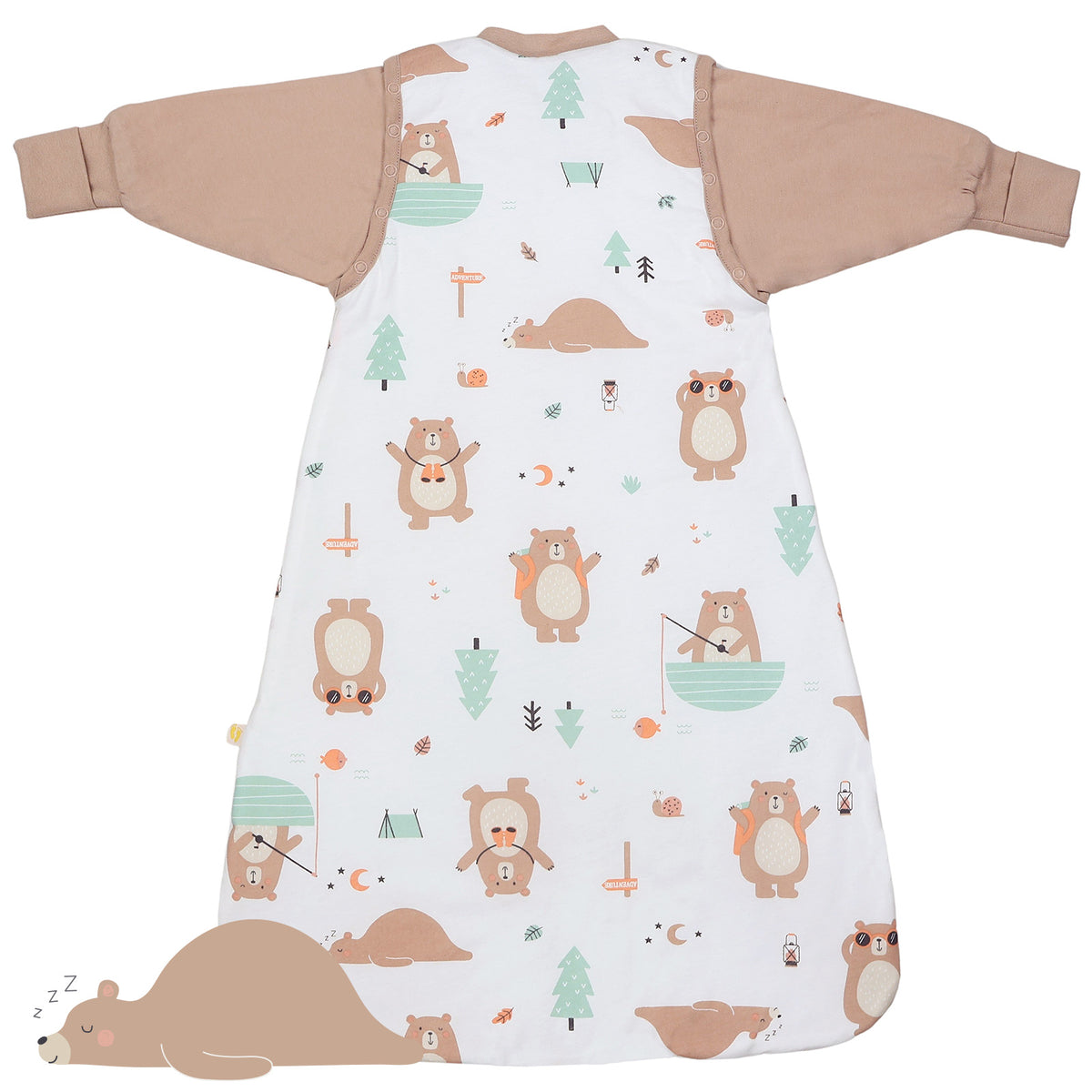 Saco de dormir para bebé 1.0 TOG_Oso Explorador_parte trasera_1187