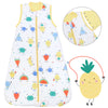 Saco de dormir para bebé 1.0 TOG_Frutas en Forma_Delantero con sisa_1187