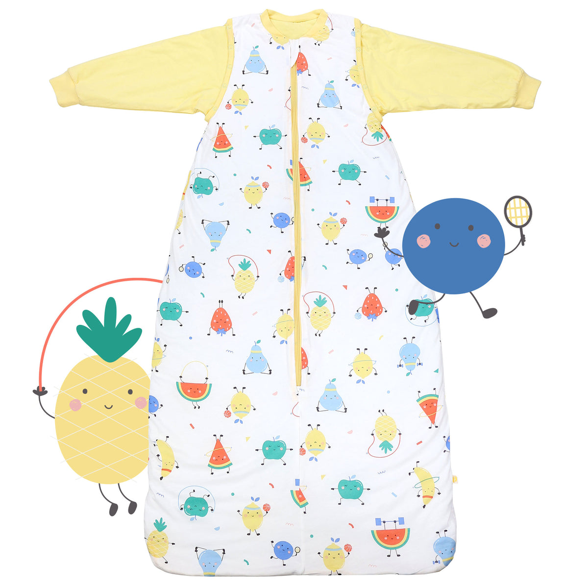 Saco de dormir para bebé 1.0 TOG_Frutas en Forma_parte frontal_1187