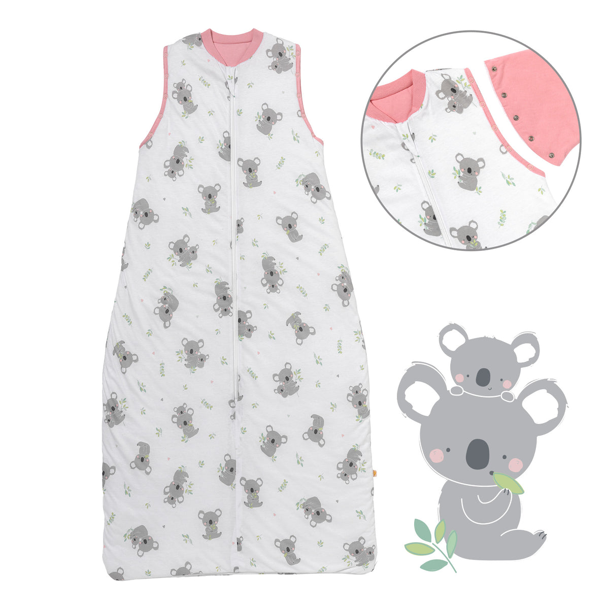 Saco de dormir para bebé 1.0 TOG_Koala_Delantero con sisa_1187