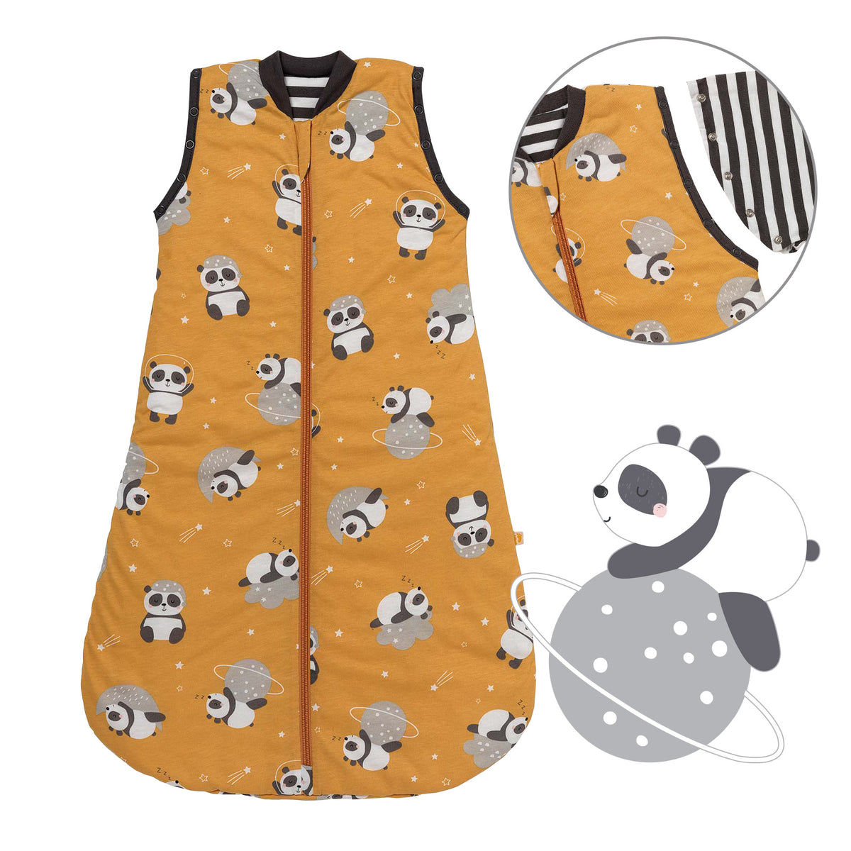 Saco de dormir para bebé 1.0 TOG_Panda_Delantero con sisa_1187
