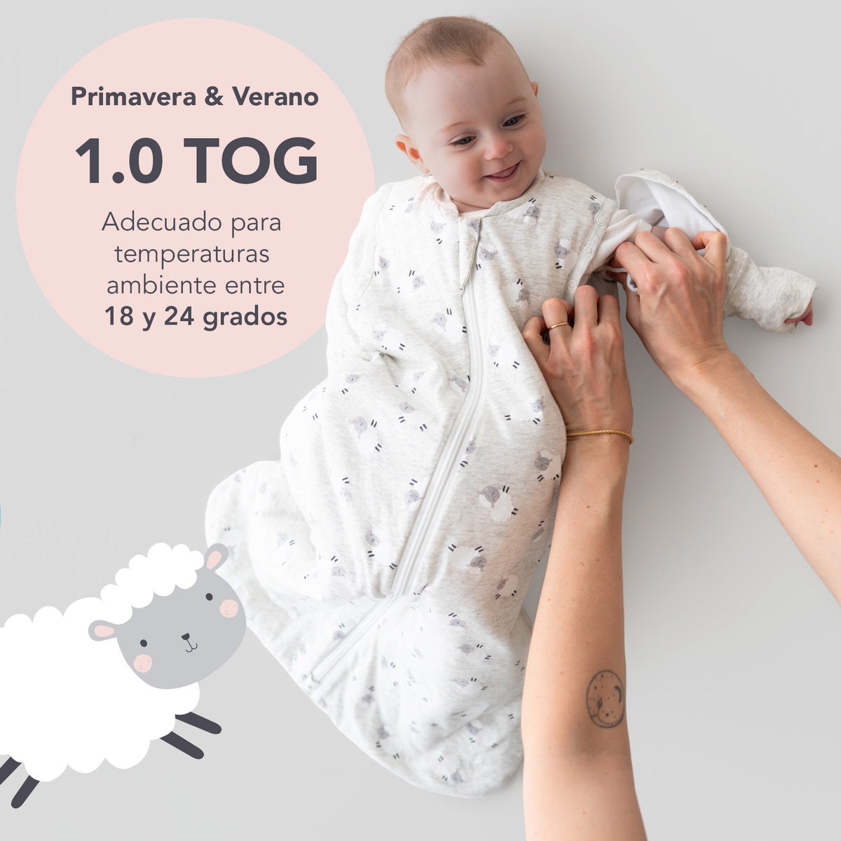 Saco de dormir para bebé 1.0 TOG_TOG_1187