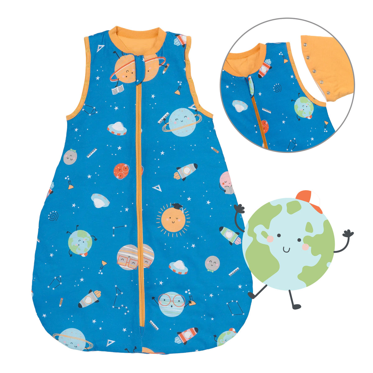 Saco de dormir para bebé 1.0 TOG_Space_Delantero con sisa_1187