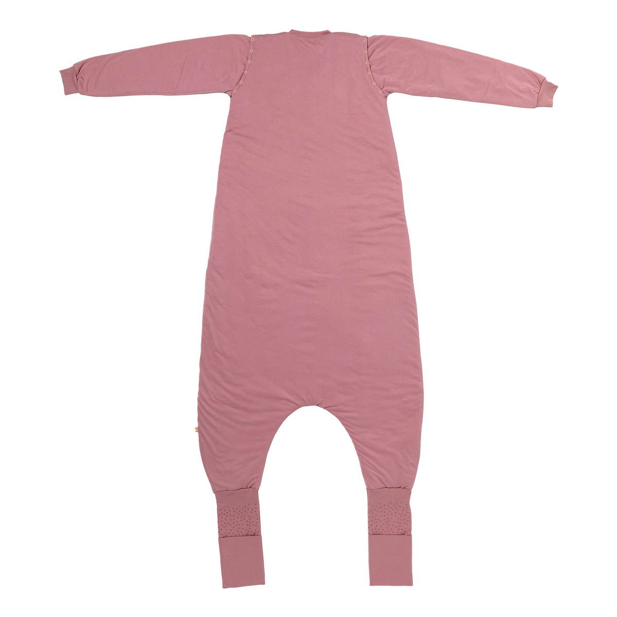 Saco de dormir con pies y suelas antideslizantes para adultos 3.5 TOG_Rosa pastel_parte trasera_1189