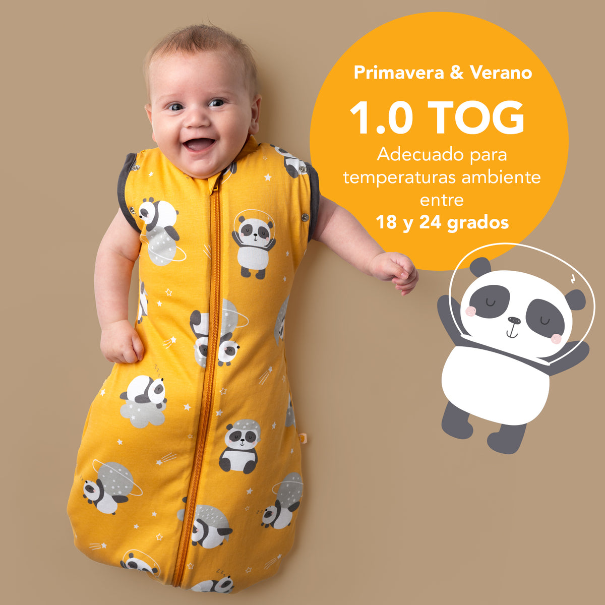 Manta Envolvente para Bebé 1.0 TOG_Panda_TOG_1198