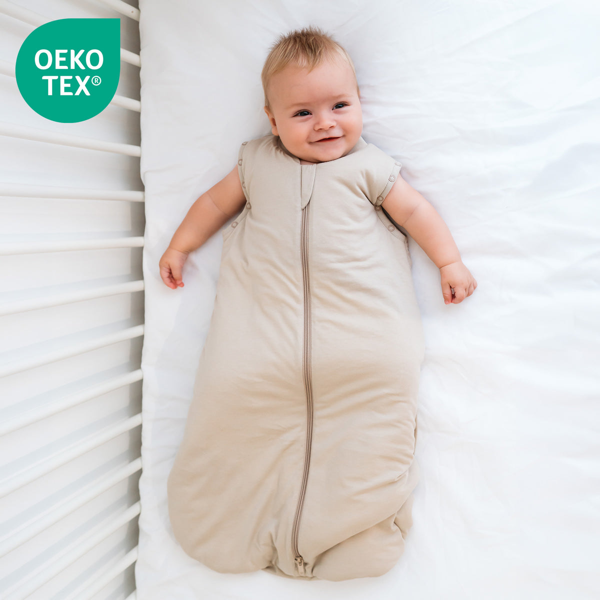 Saco de dormir para bebé 1.0 TOG_Taupe_OEKOTEX_1201
