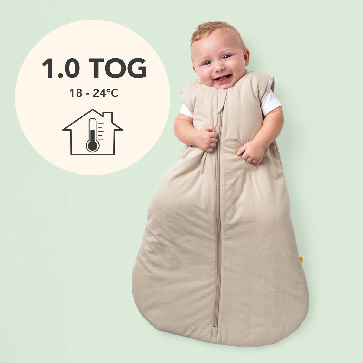 Saco de dormir para bebé 1.0 TOG_Taupe_TOG_1201