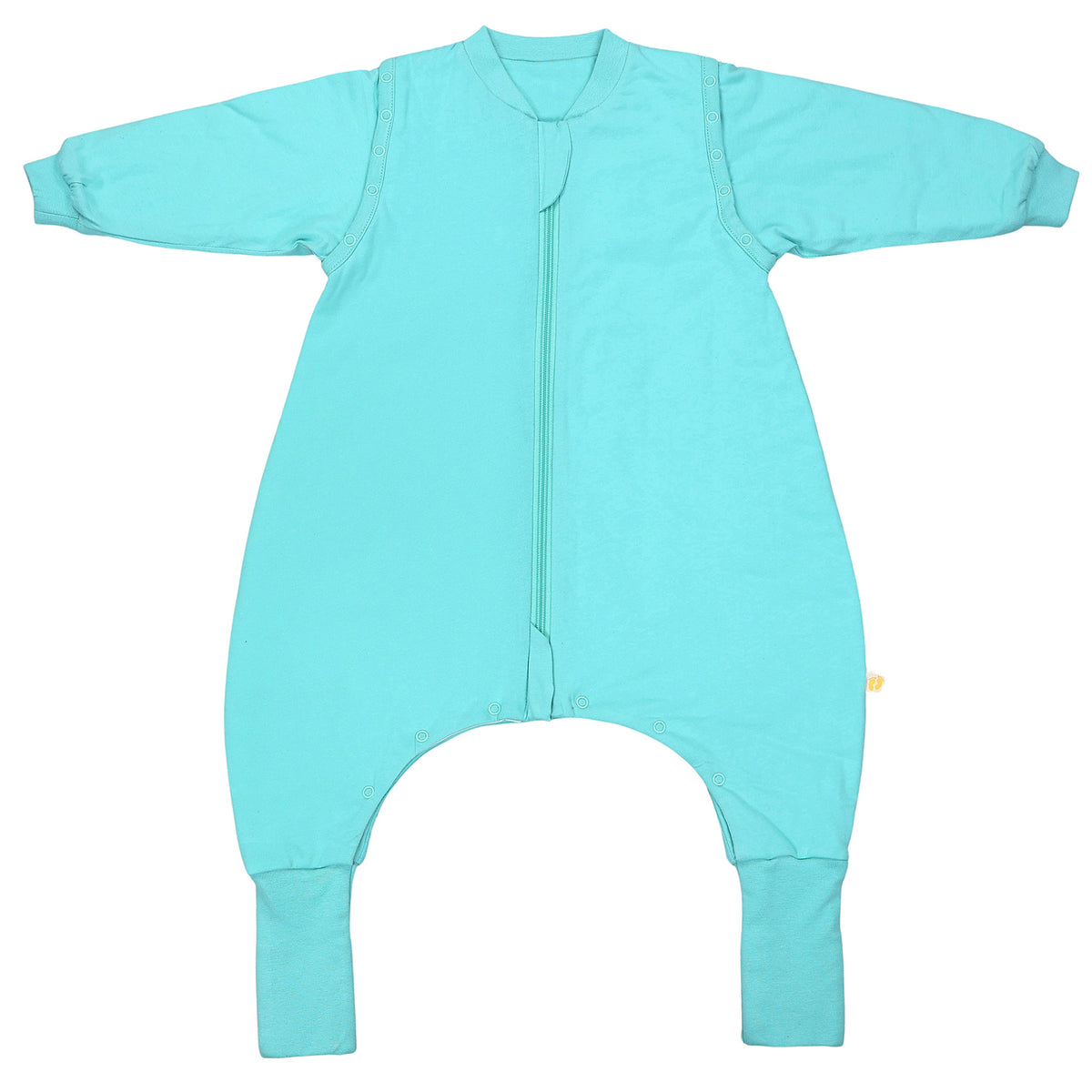 Saco de dormir con pies y suelas antideslizantes 2.5 TOG_Agua_parte frontal_1202