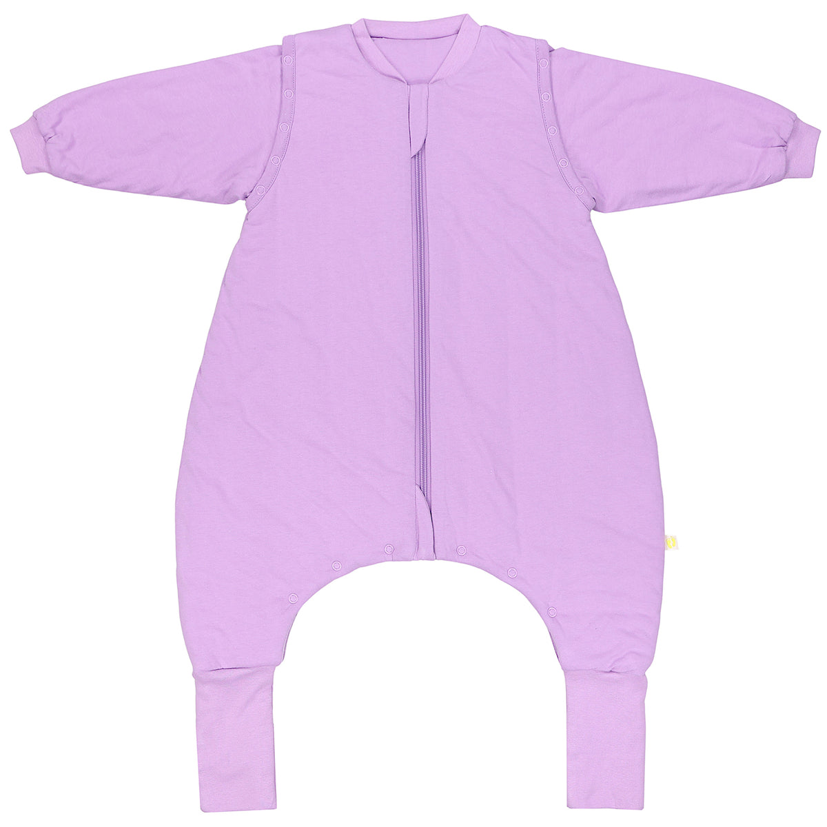 Saco de dormir con pies y suelas antideslizantes 2.5 TOG_Lila_parte frontal_1202