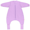 Saco de dormir con pies y suelas antideslizantes 2.5 TOG_Lila_parte frontal_1202