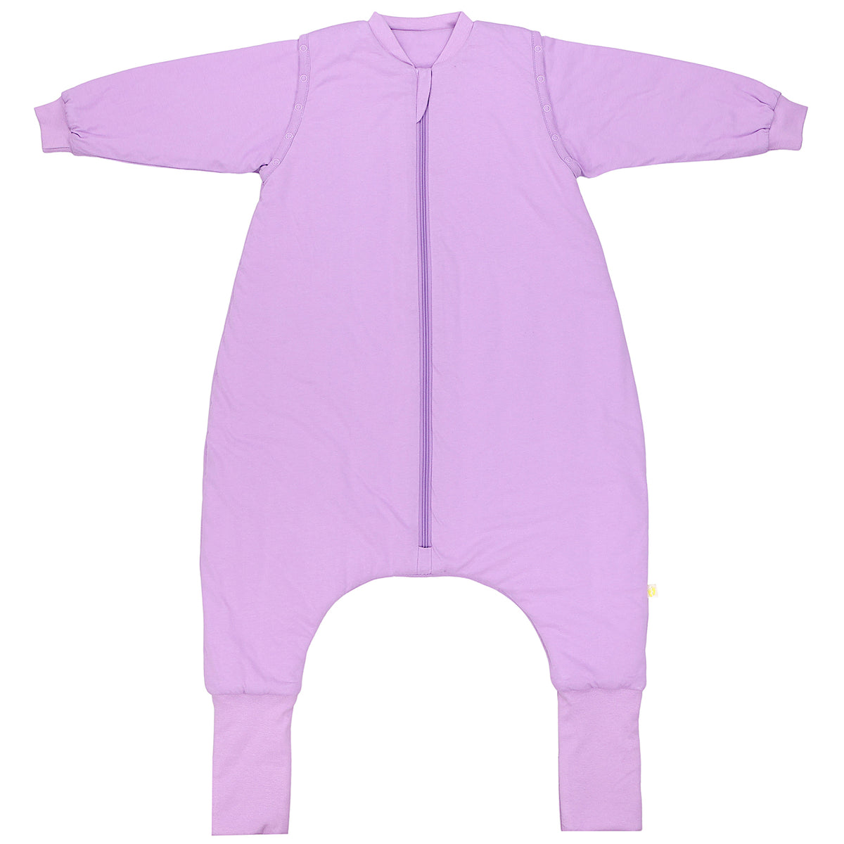 Saco de dormir con pies y suelas antideslizantes 2.5 TOG_Lila_parte frontal_1202
