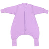 Saco de dormir con pies y suelas antideslizantes 2.5 TOG_Lila_parte frontal_1202