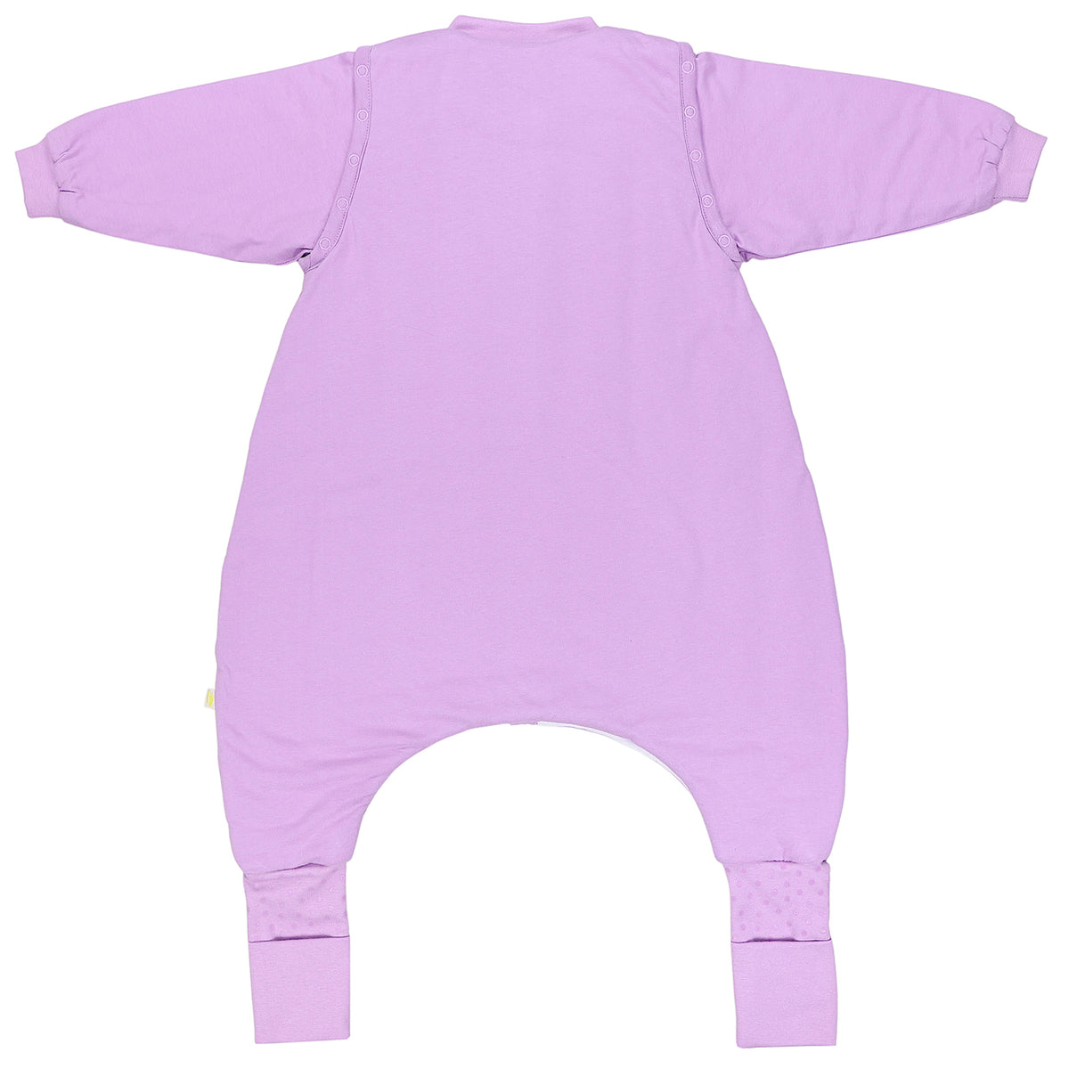 Saco de dormir con pies y suelas antideslizantes 2.5 TOG_Lila_parte trasera_1202