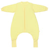 Saco de dormir con pies y suelas antideslizantes 2.5 TOG_Amarillo Claro_parte frontal_1202