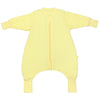 Saco de dormir con pies y suelas antideslizantes 2.5 TOG_Amarillo Claro_parte frontal_1202