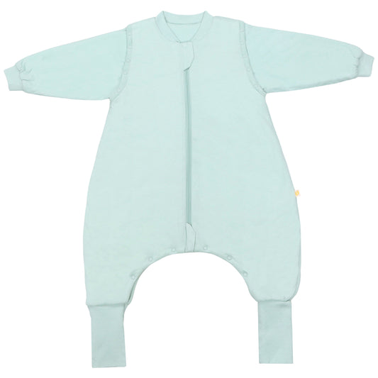 Saco de dormir con pies y suelas antideslizantes 2.5 TOG_Salvia_parte frontal_1202