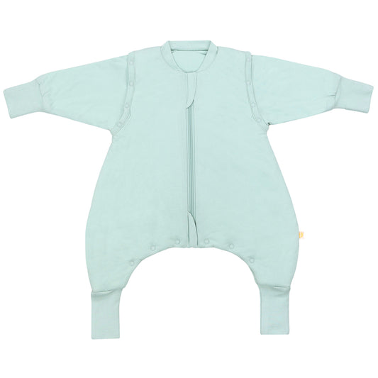 Saco de dormir con pies y suelas antideslizantes 2.5 TOG_Salvia_parte frontal_1202