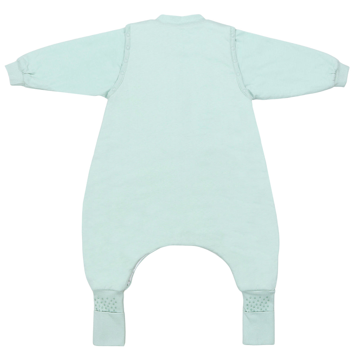 Saco de dormir con pies y suelas antideslizantes 2.5 TOG_Salvia_parte trasera_1202