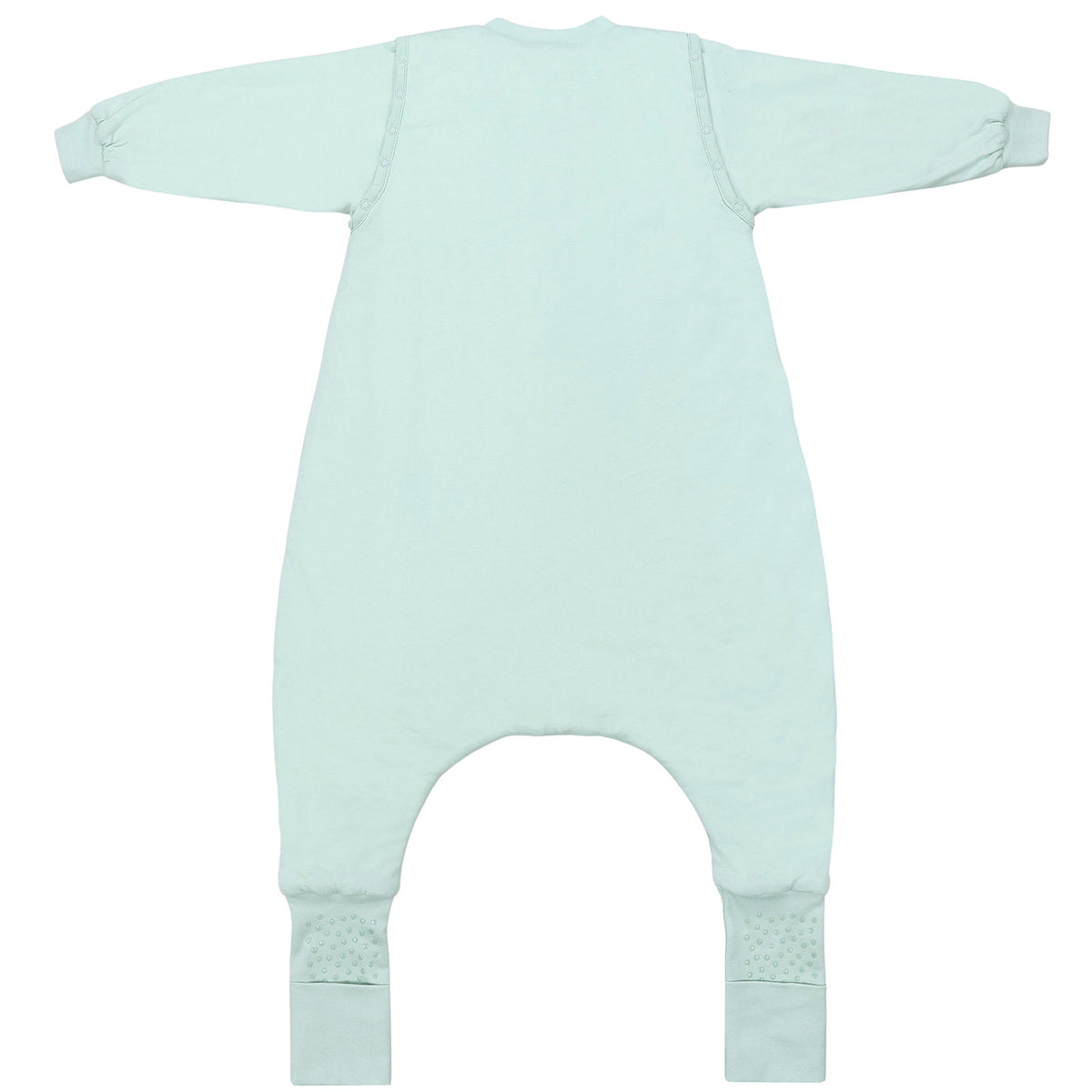 Saco de dormir con pies y suelas antideslizantes 2.5 TOG_Salvia_parte trasera_1202