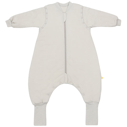 Saco de dormir con pies y suelas antideslizantes 2.5 TOG_Taupe_parte frontal_1202