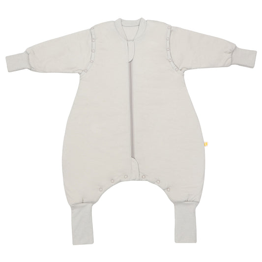 Saco de dormir con pies y suelas antideslizantes 2.5 TOG_Taupe_parte frontal_1202