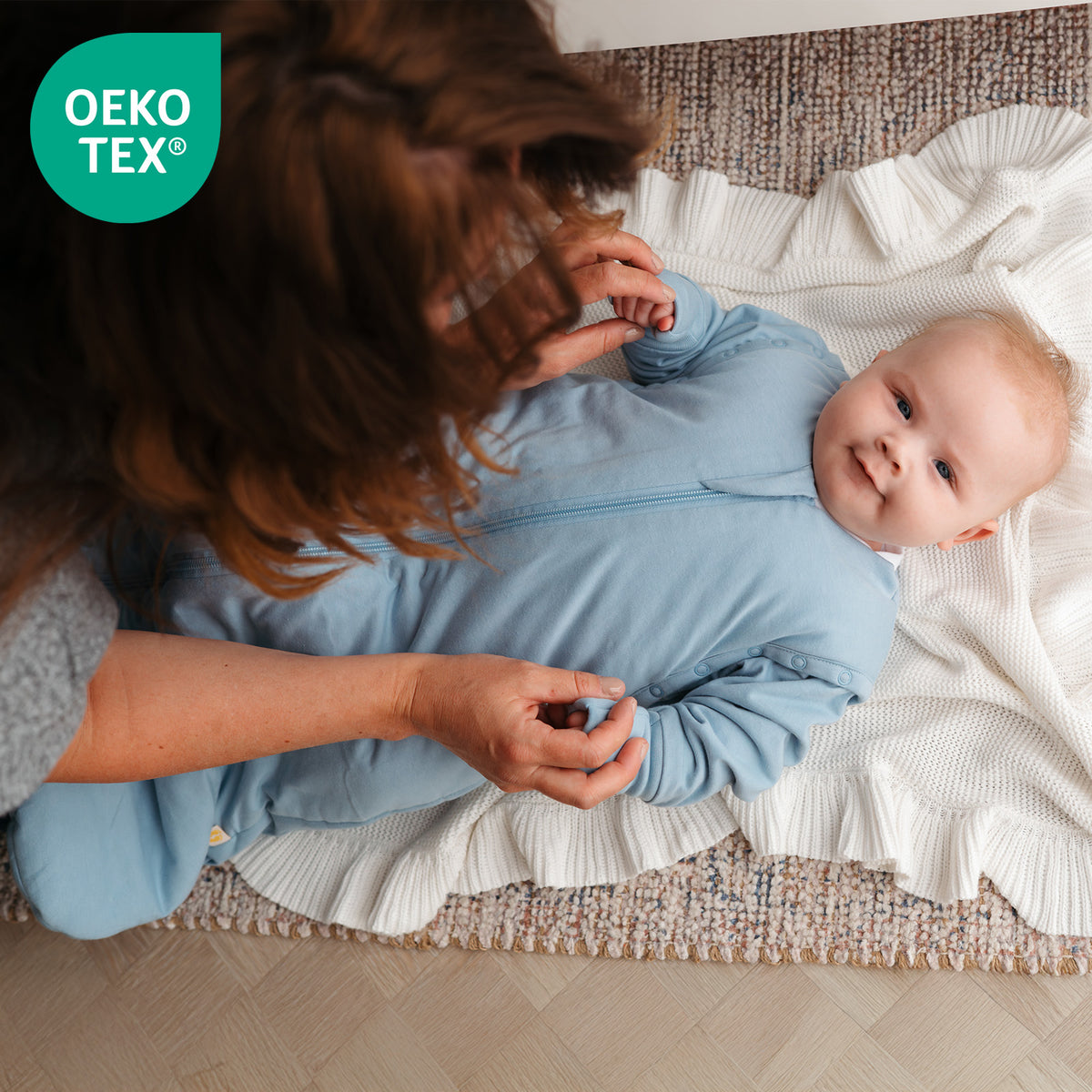 Saco de dormir para bebé 2.5 TOG_Canguro_OEKOTEX_1203