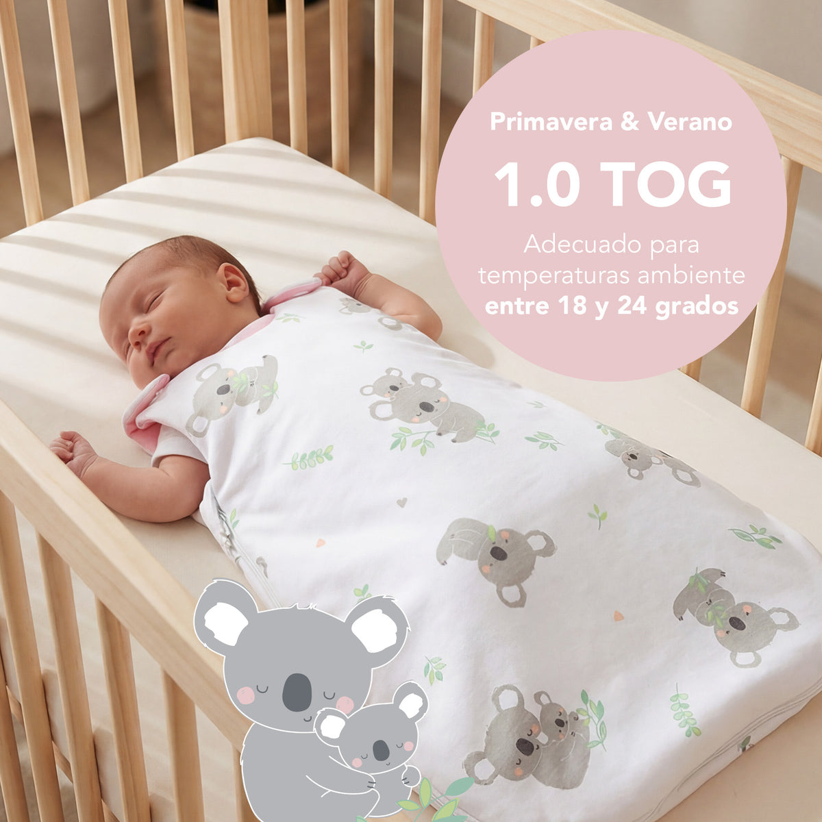 Saco de dormir para bebé 1.0 TOG_Koala_TOG_1204