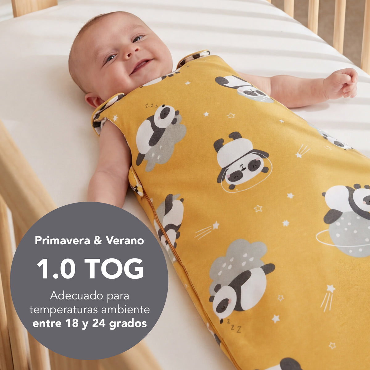 Saco de dormir para bebé 1.0 TOG_Panda_TOG_1204