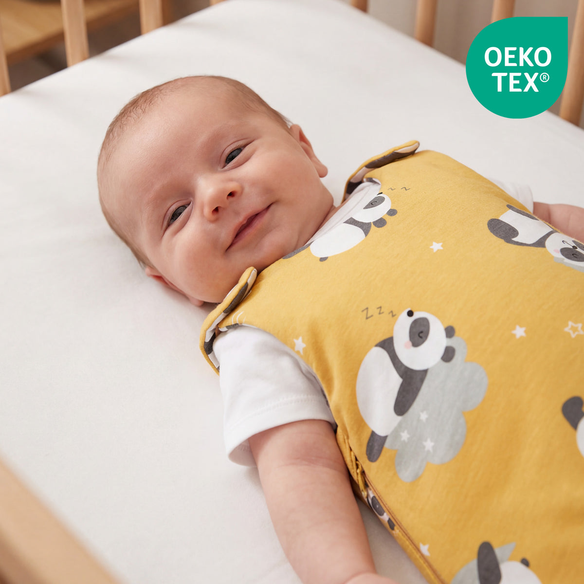 Saco de dormir para bebé 2.5 TOG_Panda_OEKOTEX_1205
