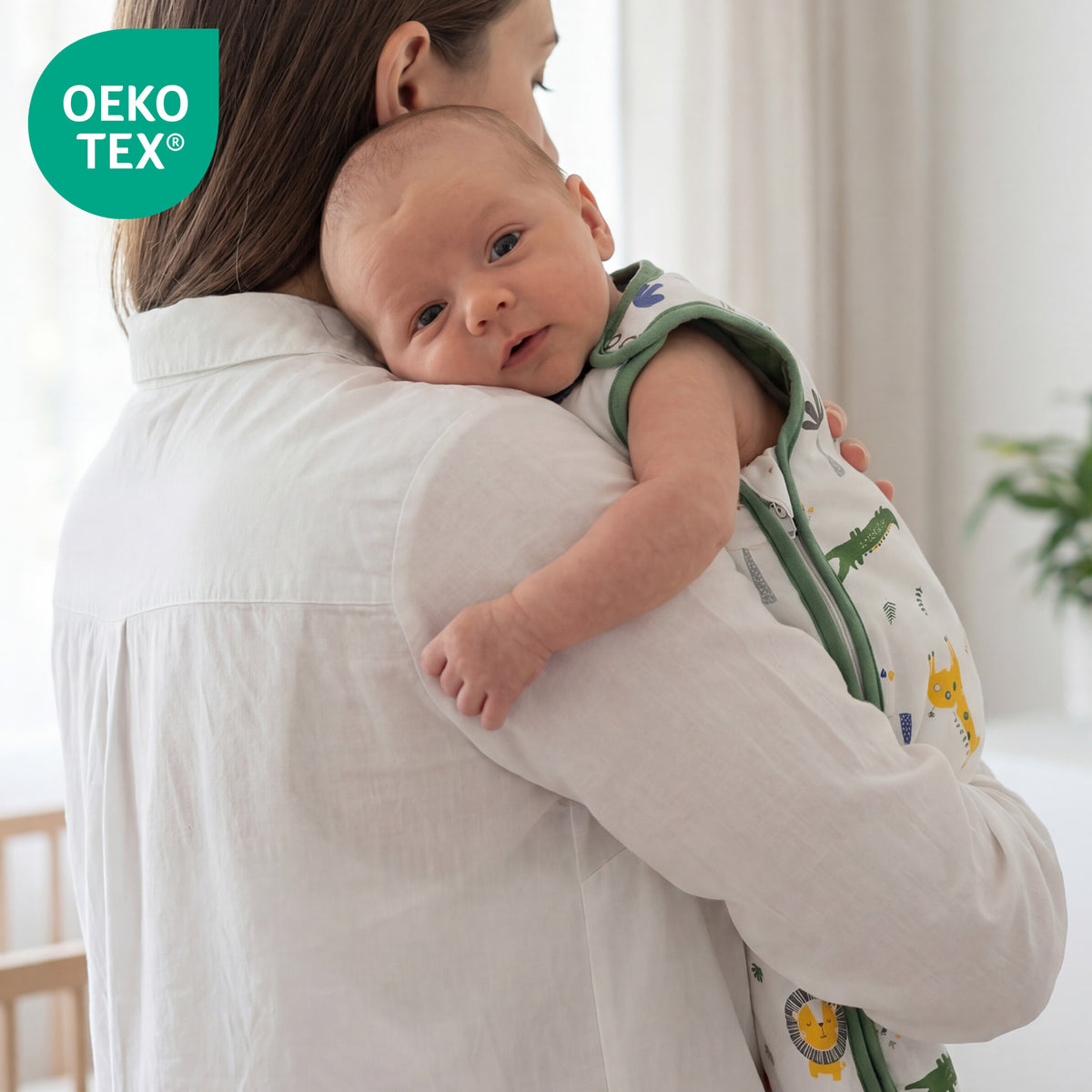 Saco de dormir para bebé 2.5 TOG_Jungla_OEKOTEX_1205