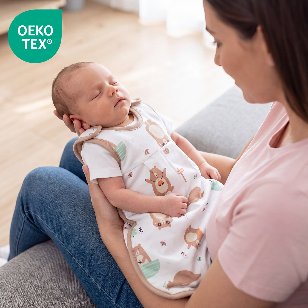 Saco de dormir para bebé 2.5 TOG_Oso Explorador_OEKOTEX_1205