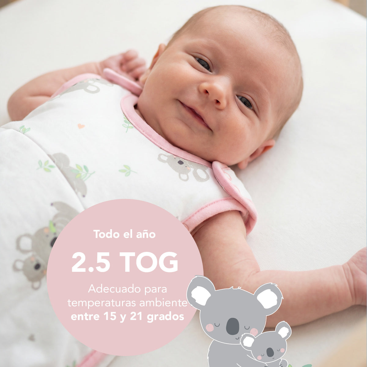 Saco de dormir para bebé 2.5 TOG_Koala_TOG_1205
