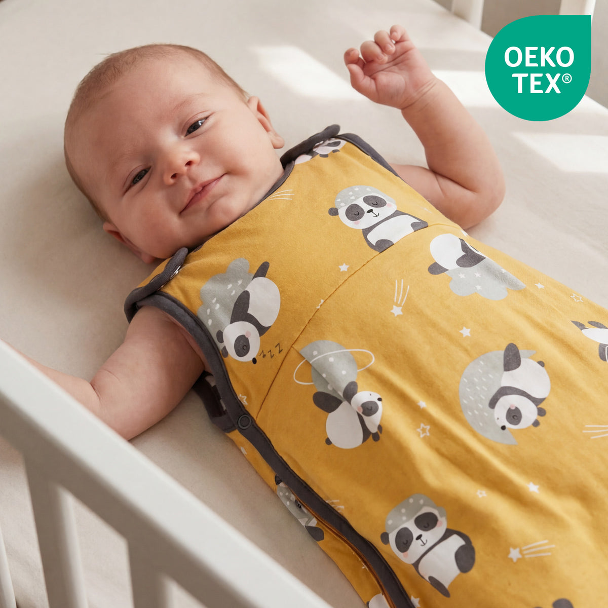 Saco de dormir para bebé 2.5 TOG_Panda_OEKOTEX_1205