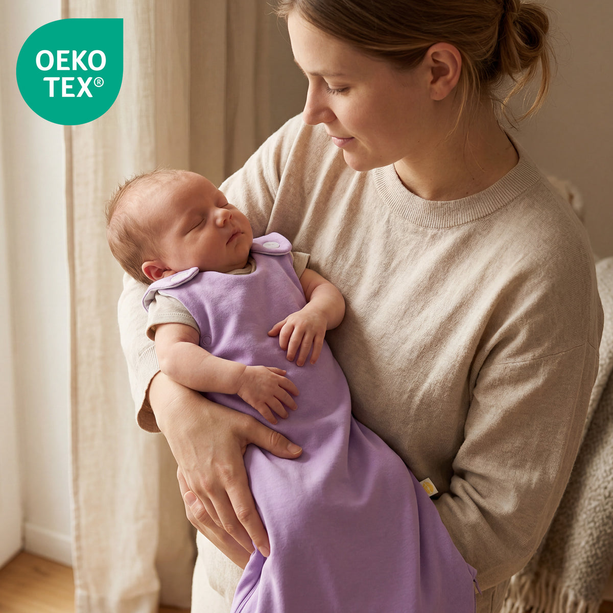 Saco de dormir para bebé 1.0 TOG_Lila_OEKOTEX_1206