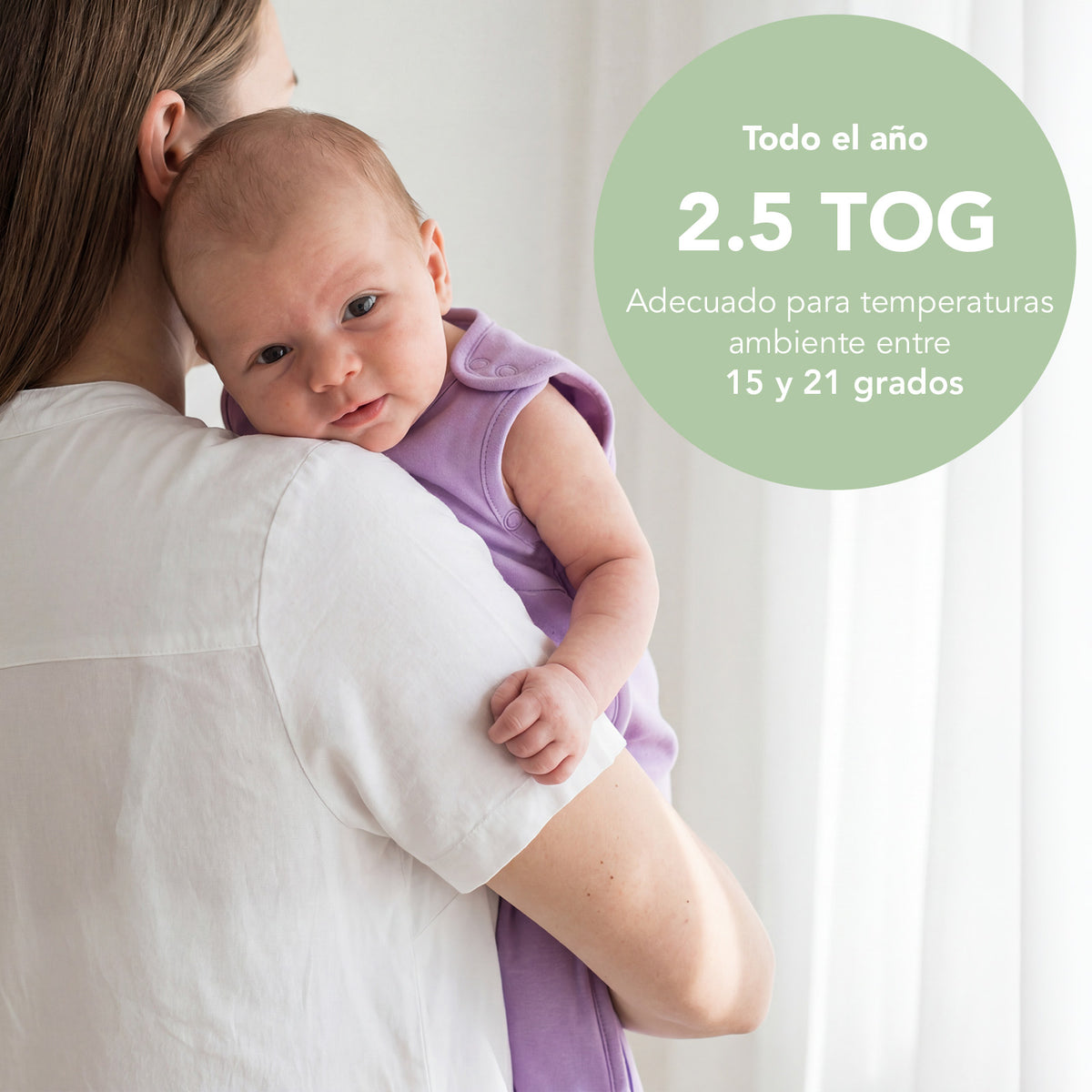 Saco de dormir para bebé 2.5 TOG_Lila_TOG_1207