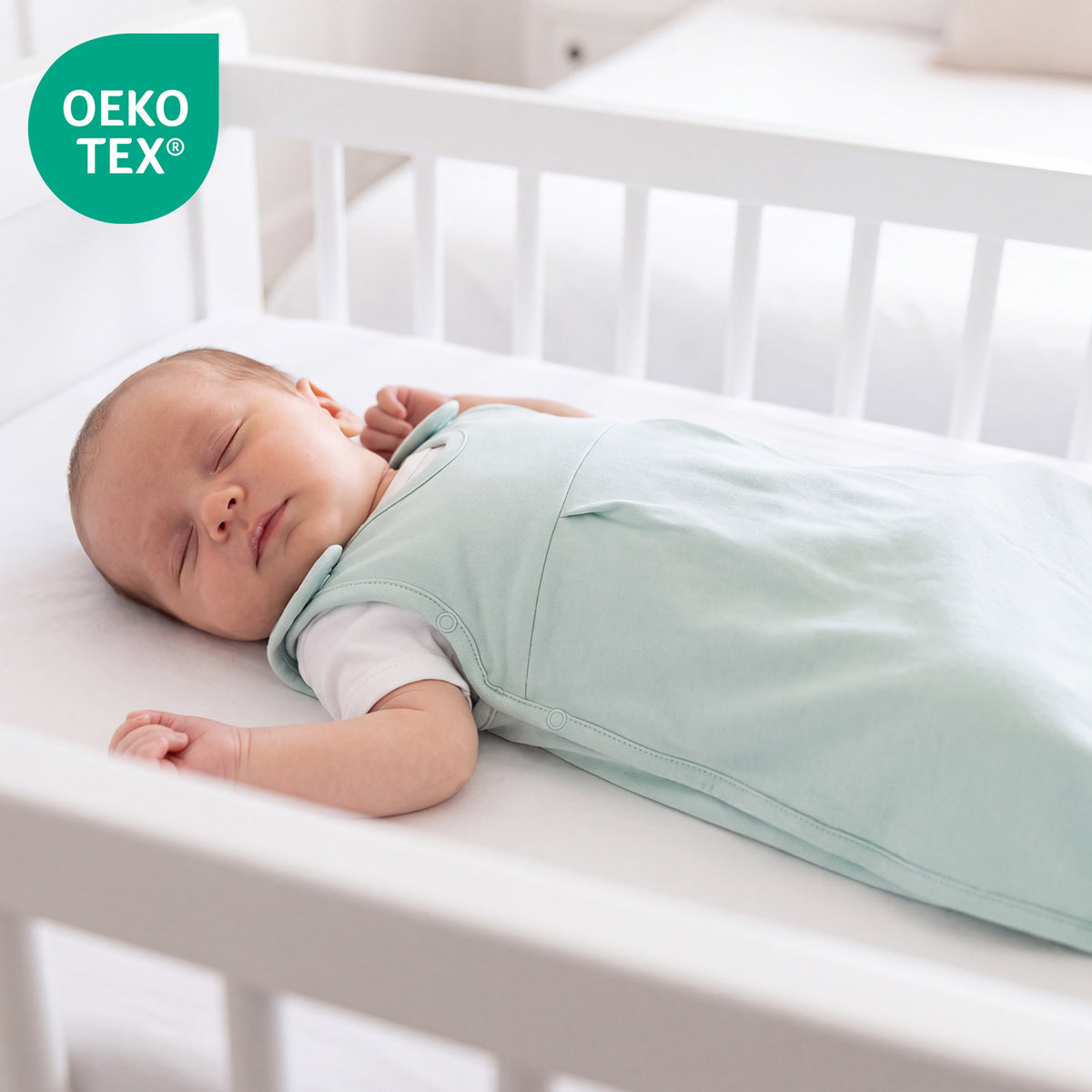 Saco de dormir para bebé 2.5 TOG_Salvia_OEKOTEX_1207