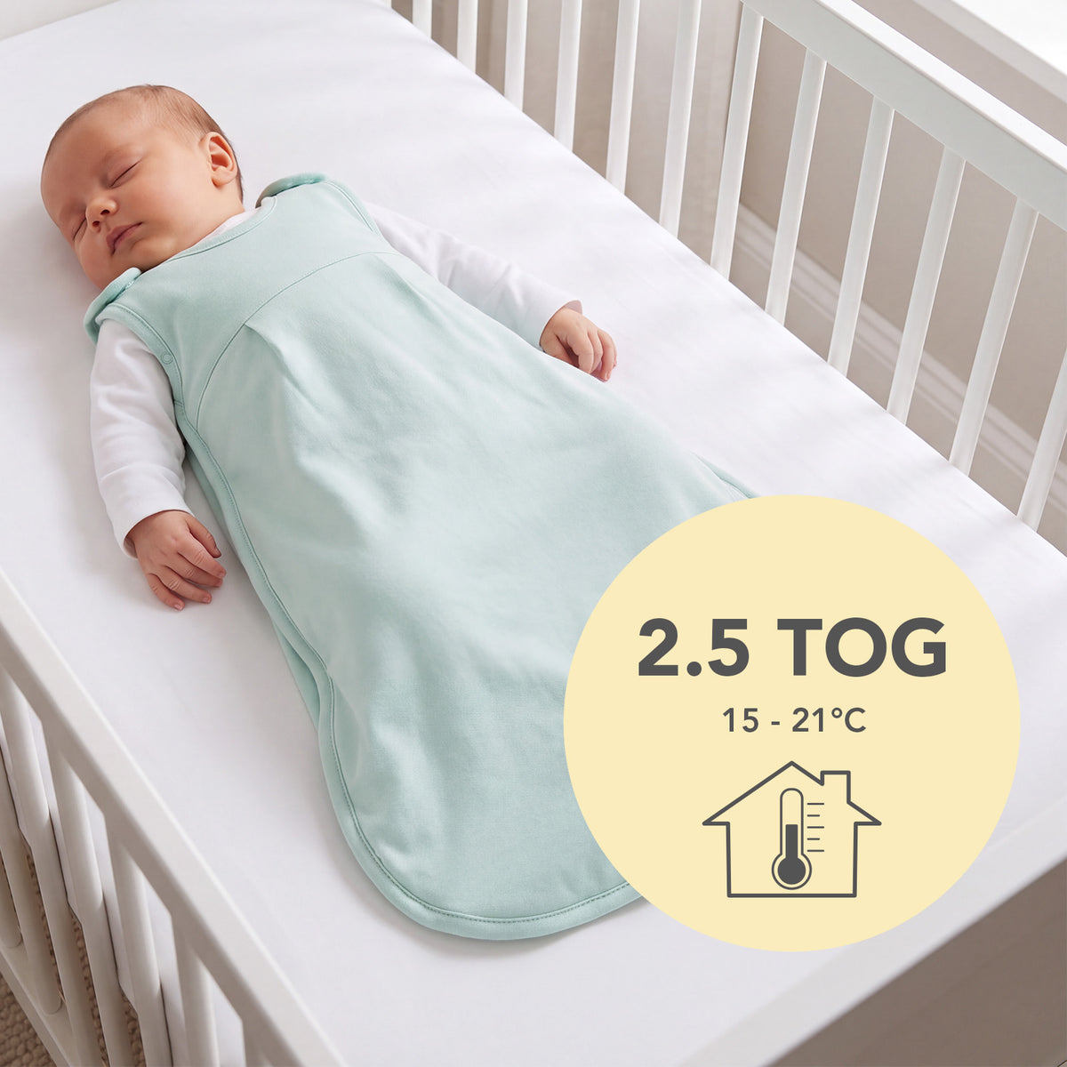 Saco de dormir para bebé 2.5 TOG_Salvia_TOG_1207
