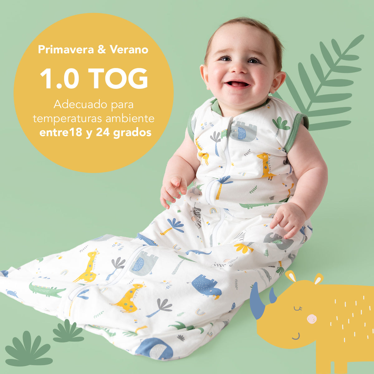 Saco de dormir para bebé 1.0 TOG_Jungla_TOG_420