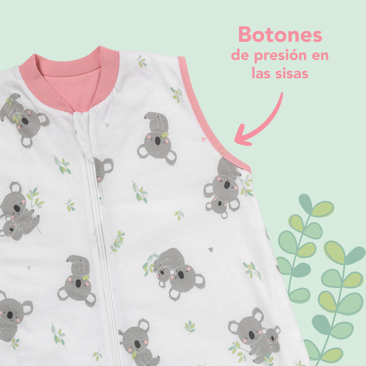 Saco de dormir para bebé 1.0 TOG_Koala_zona del brazo_420