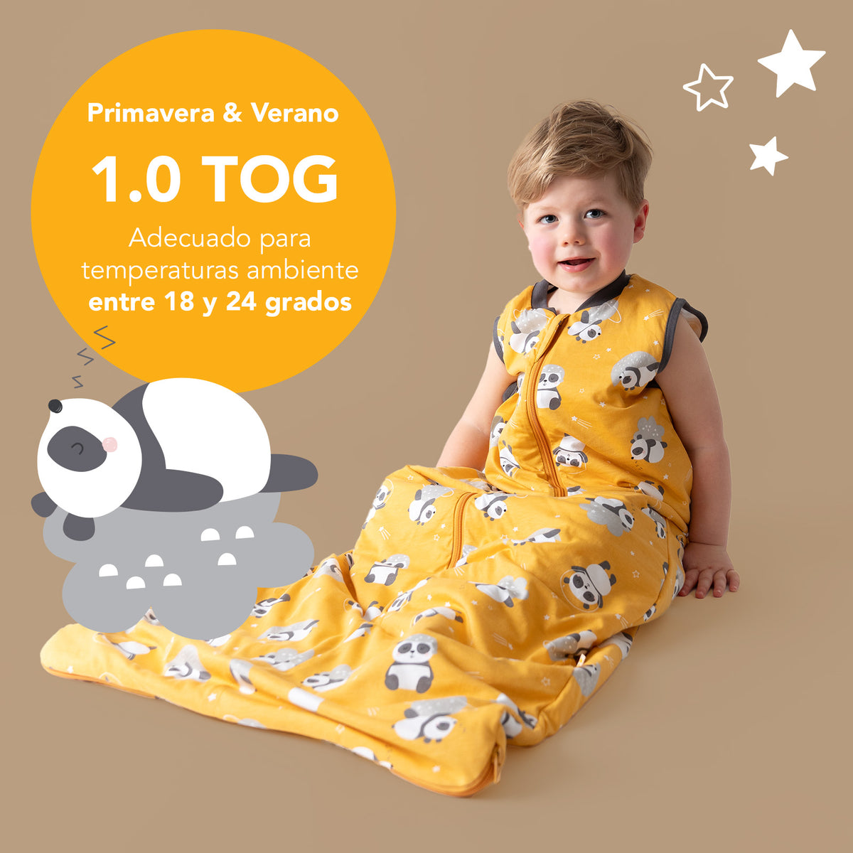 Saco de dormir para bebé 1.0 TOG_Panda_TOG_420